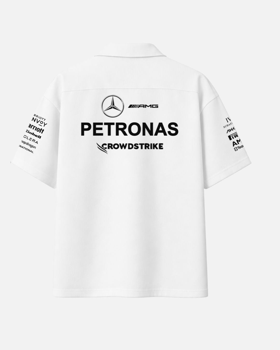 AMG Petronas Black Oversized Shirt – Premium Formula One Unisex Streetwear| BombyyClothing