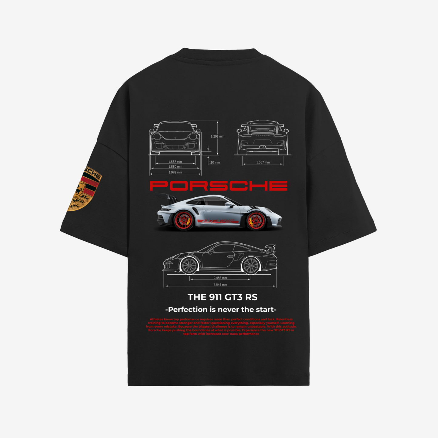 Oversized porsche T-Shirt