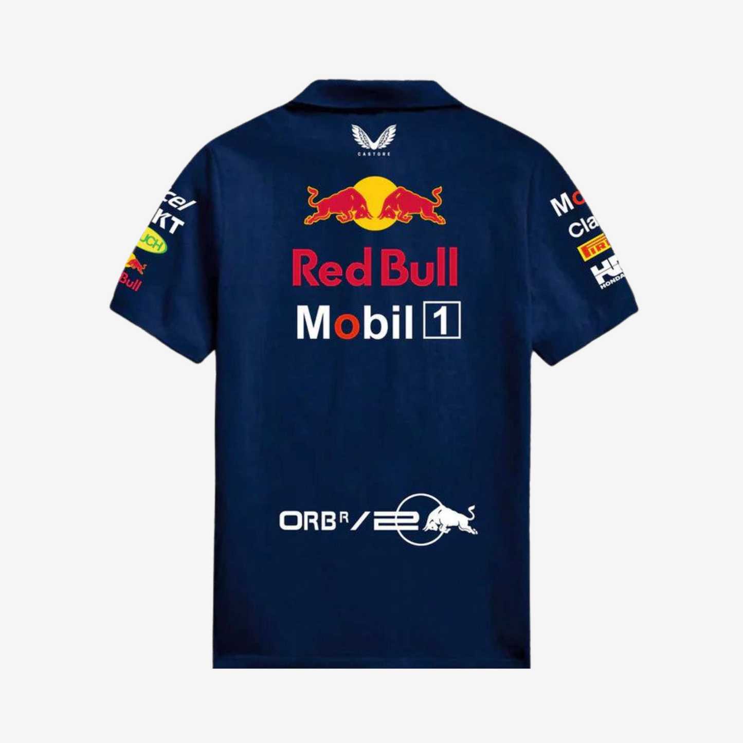 Red Bull Polo T-Shirt – Vintage Racing Edition