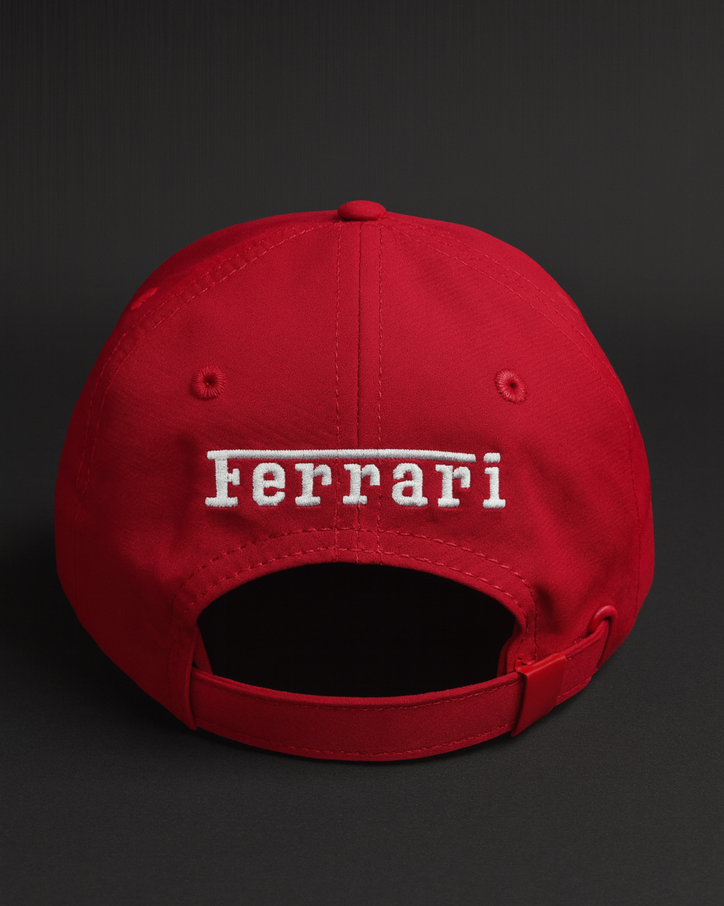Scuderia Ferrari Rosso Corsa Premium F1 Cap – Luxury Motorsport Edition