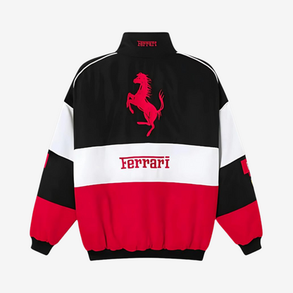 Ferrari F1 Vintage Racer Jacket | Classic Motorsport Fashion