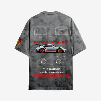 Porsche Acid Wash T-Shirt