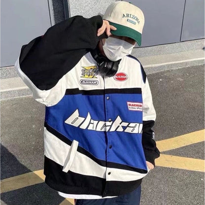 Blackair Racing Motorcycle Vintage Jacket | Fashion & Racer Style