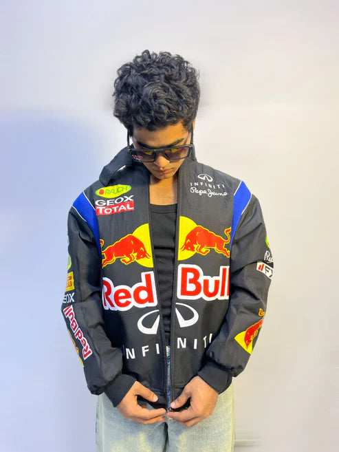 Red Bull F1 Streetwear Racing Jacket