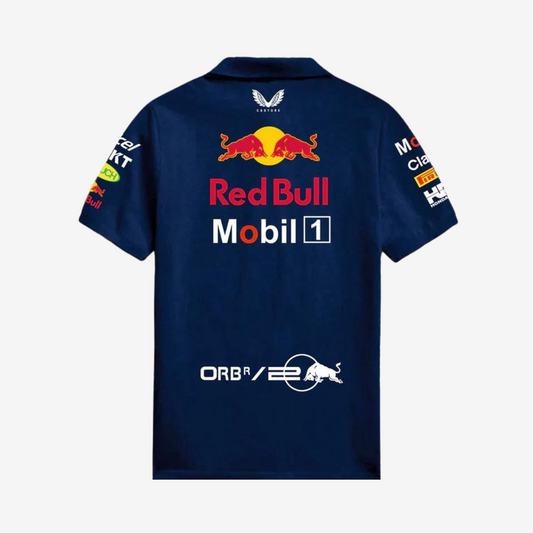 Red Bull Polo T-Shirt – Vintage Racing Edition
