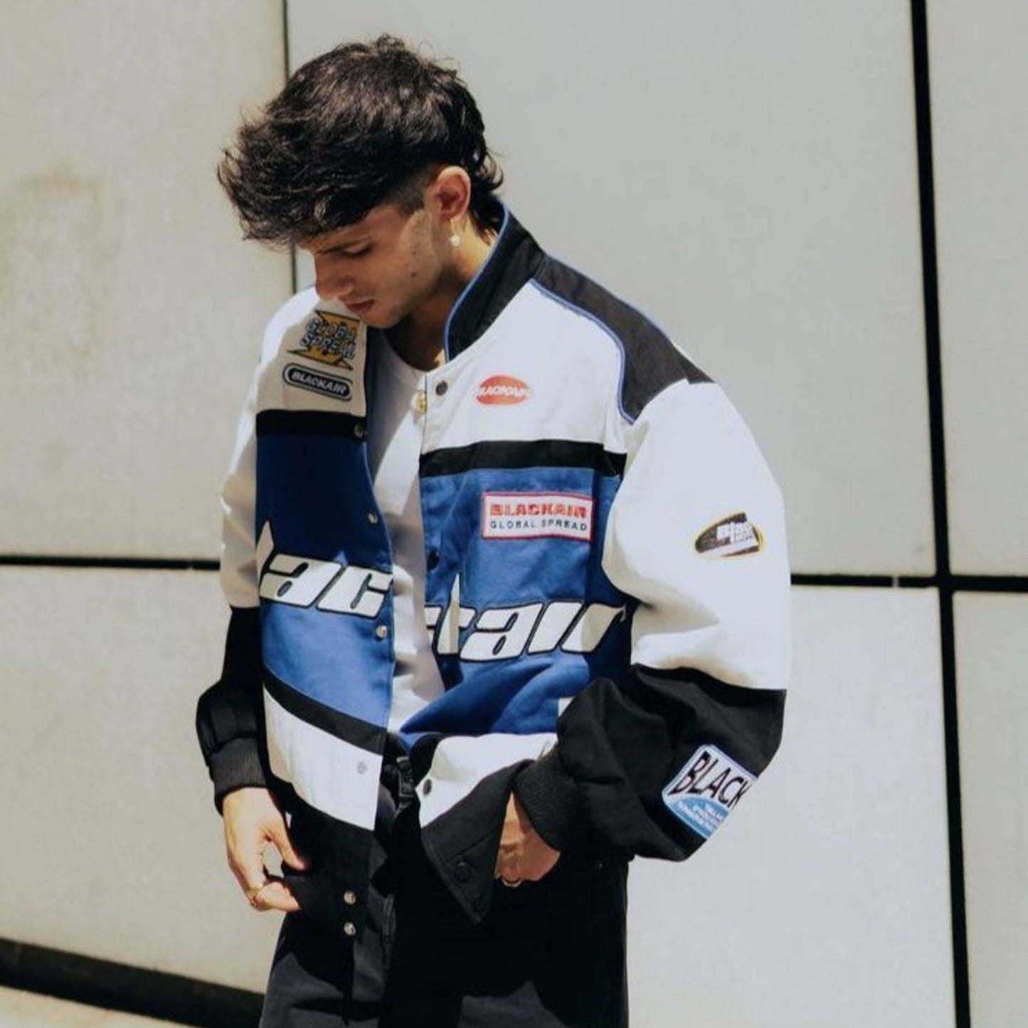Blackair Racing Motorcycle Vintage Jacket | Fashion & Racer Style
