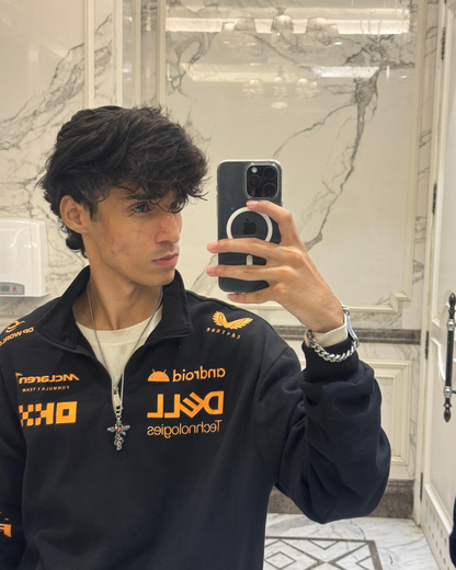 McLaren Formula 1 Half Zip Polo – BombyyClothing Premium Motorsport Streetwear Sweat T-Shirt