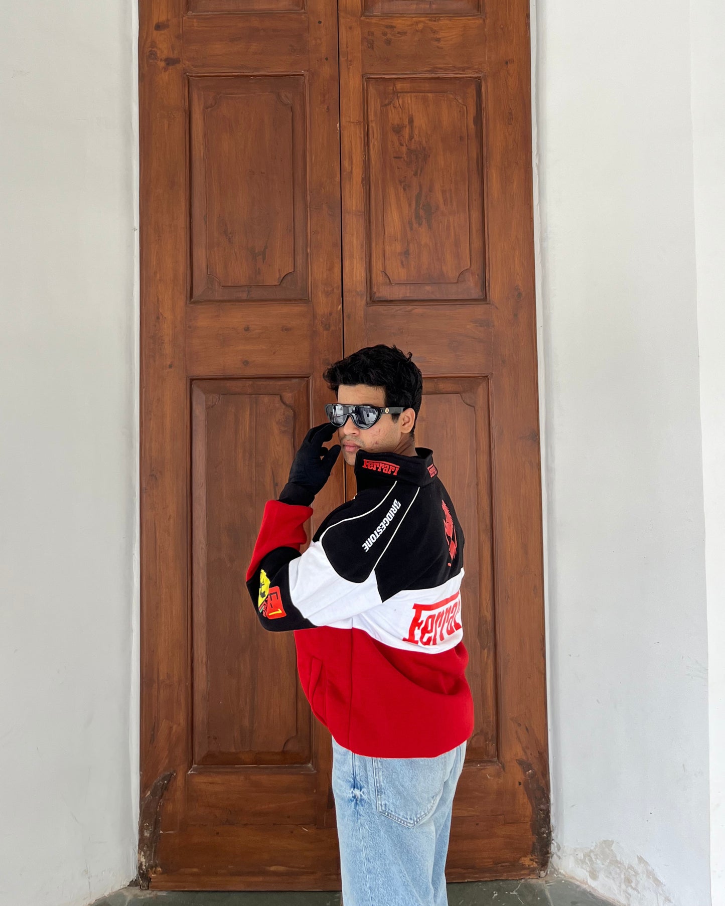 Ferrari F1 Vintage Racer Jacket | Classic Motorsport Fashion