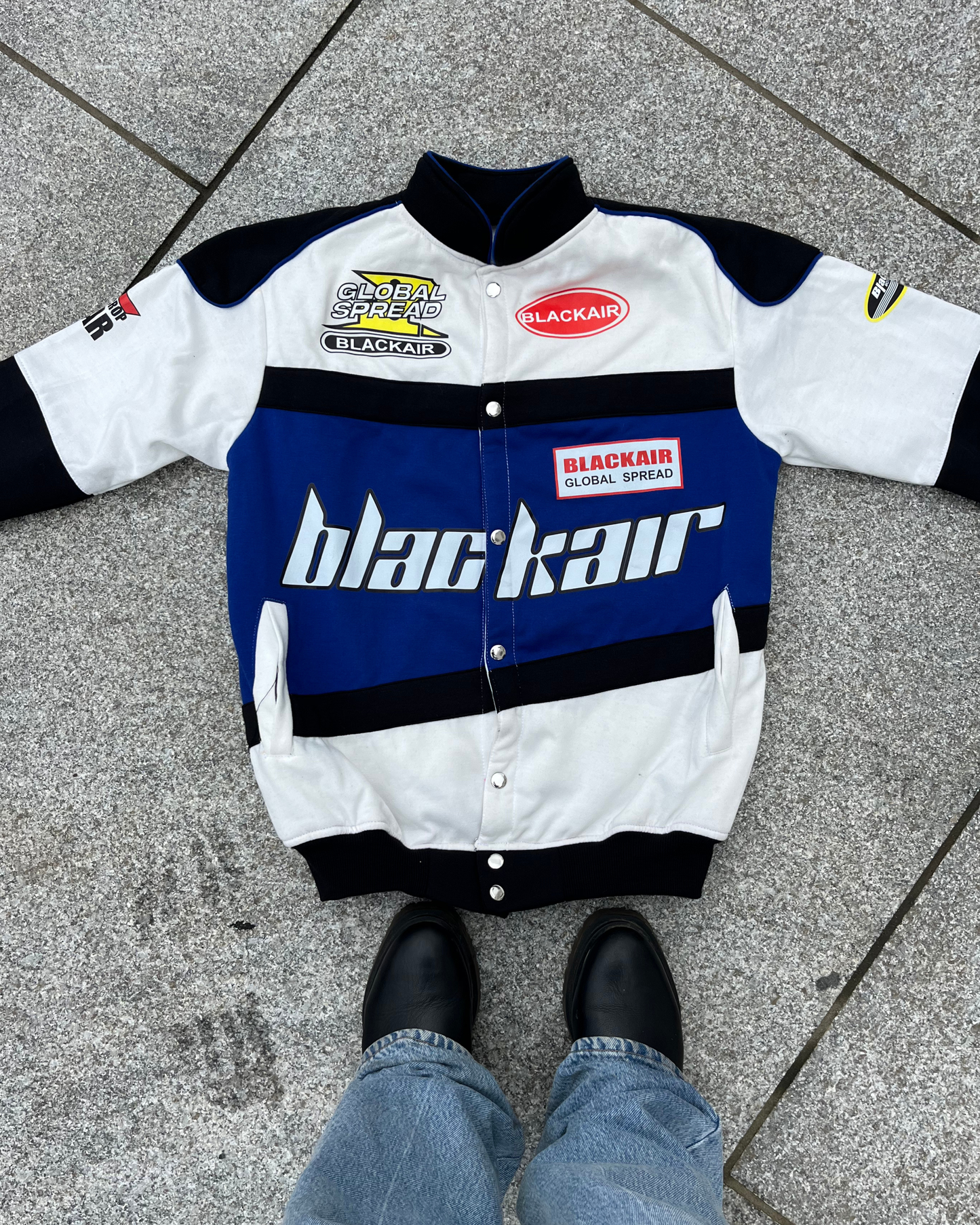 Blackair Racing Motorcycle Vintage Jacket | Fashion & Racer Style