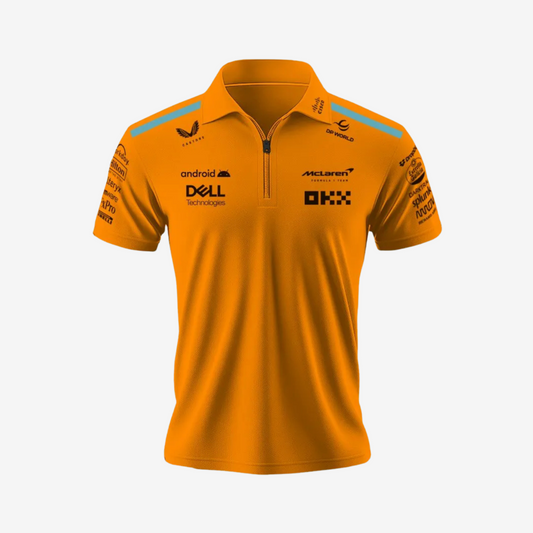 McLaren Half-Zip Polo T-Shirt