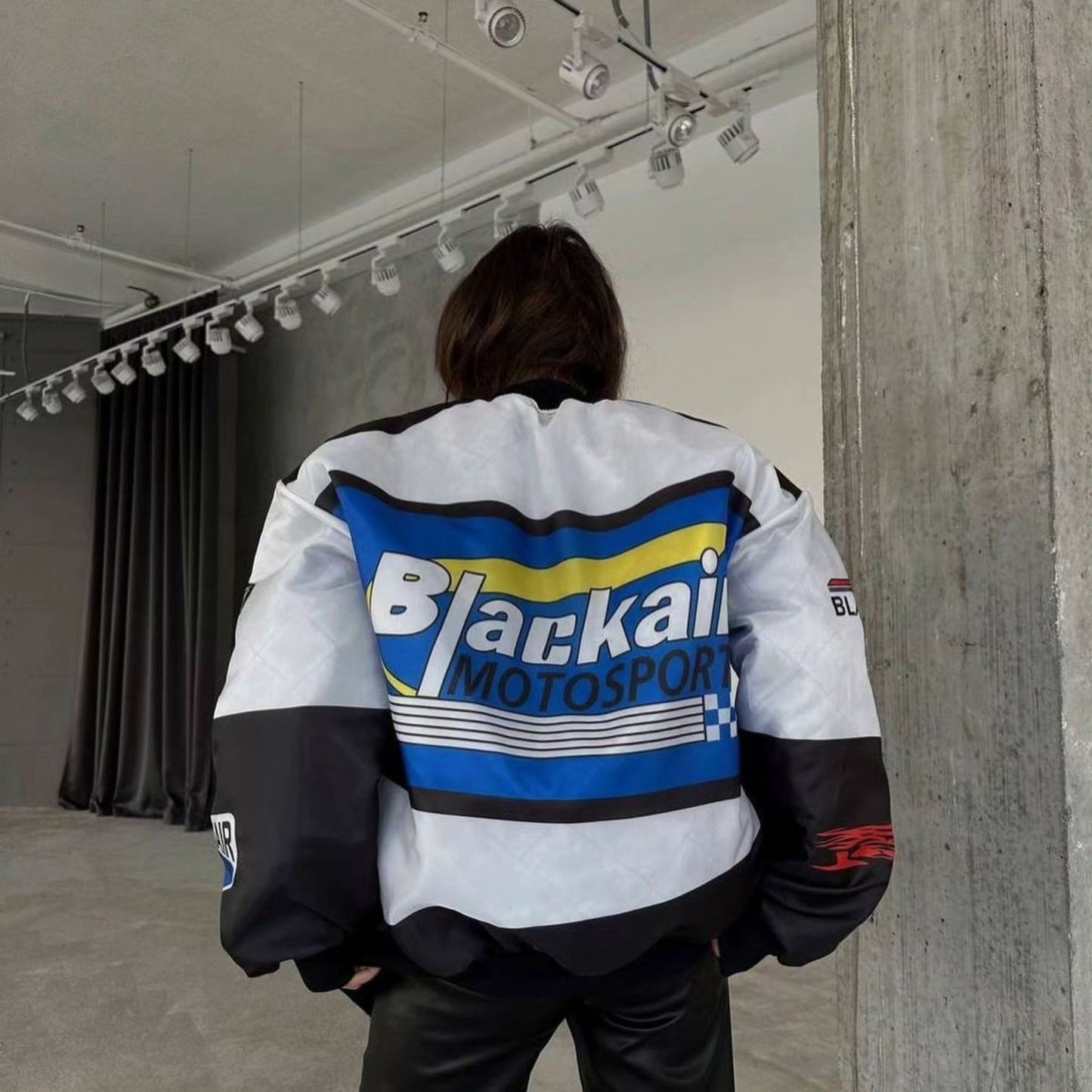 Blackair Racing Motorcycle Vintage Jacket | Fashion & Racer Style