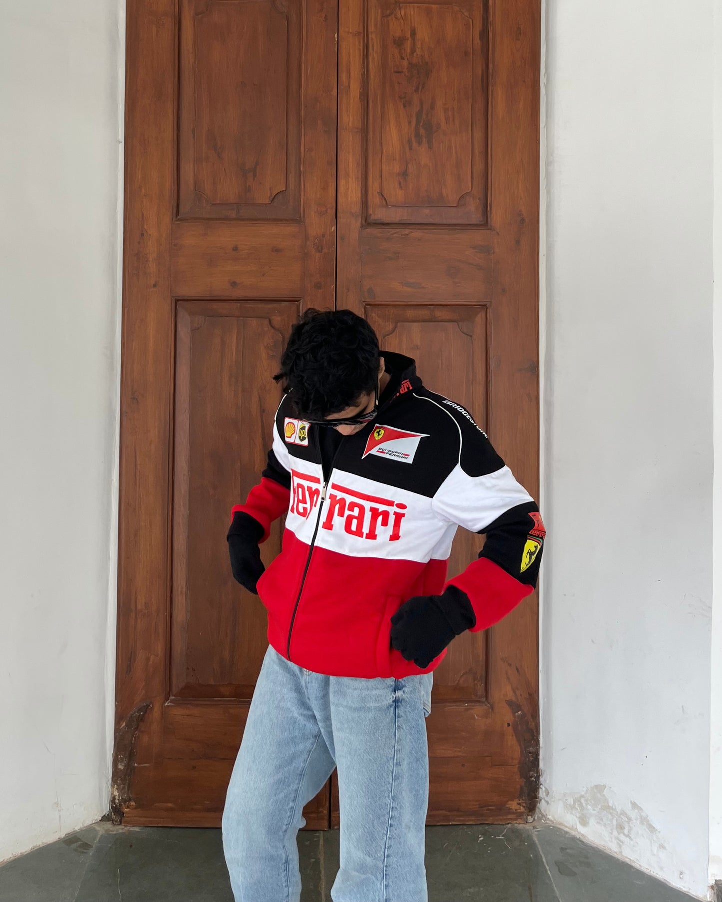 Ferrari F1 Vintage Racer Jacket | Classic Motorsport Fashion