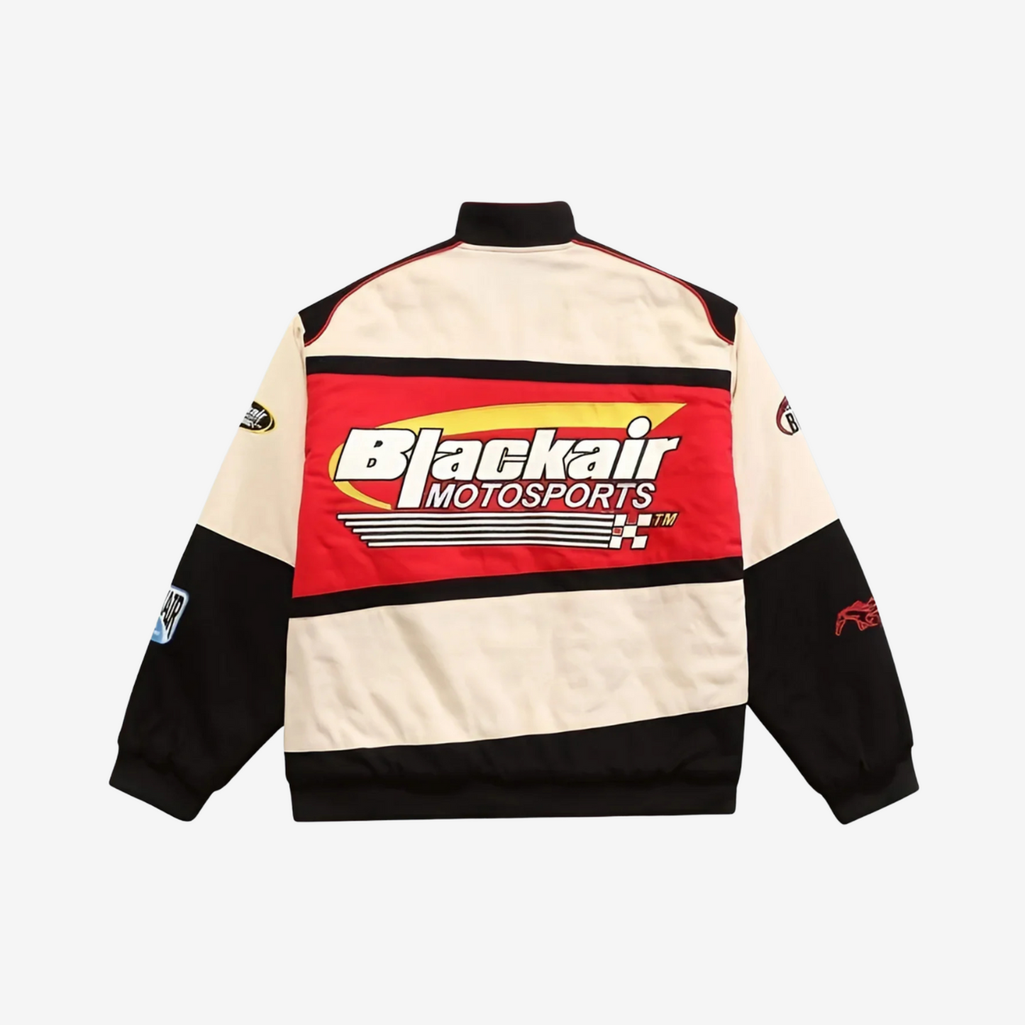 Red Blackair Vintage Racing Jacket – Iconic Style Meets Motorsport Heritage