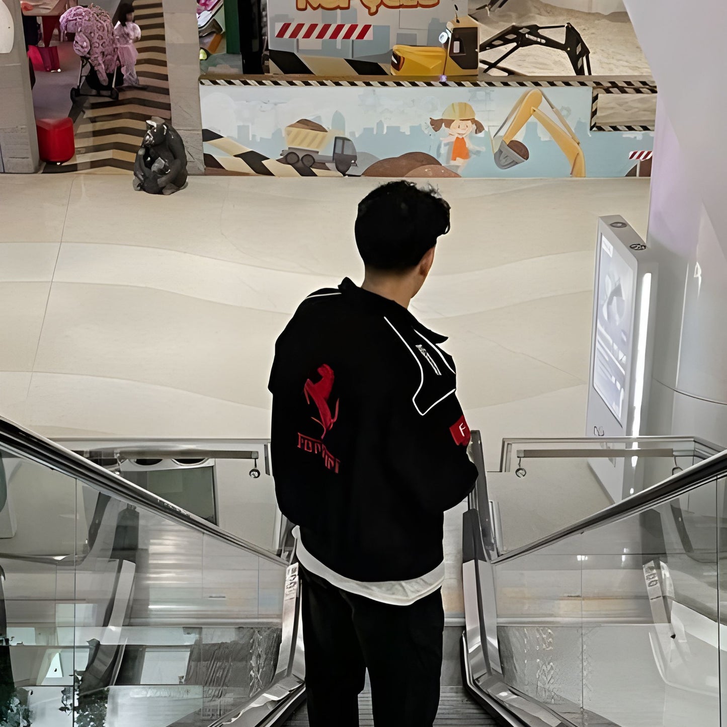 Black Ferrari Racing Jacket : A Stylish Tribute to Ferrari's Legacy