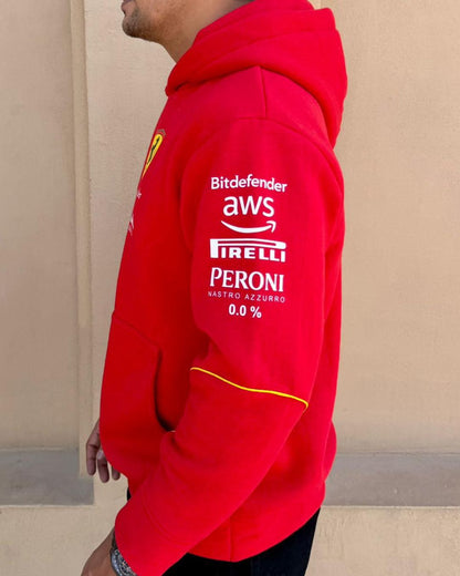 BombyyClothings Scuderia Vintage Racing Hoodie – Explore Upgrade Edition