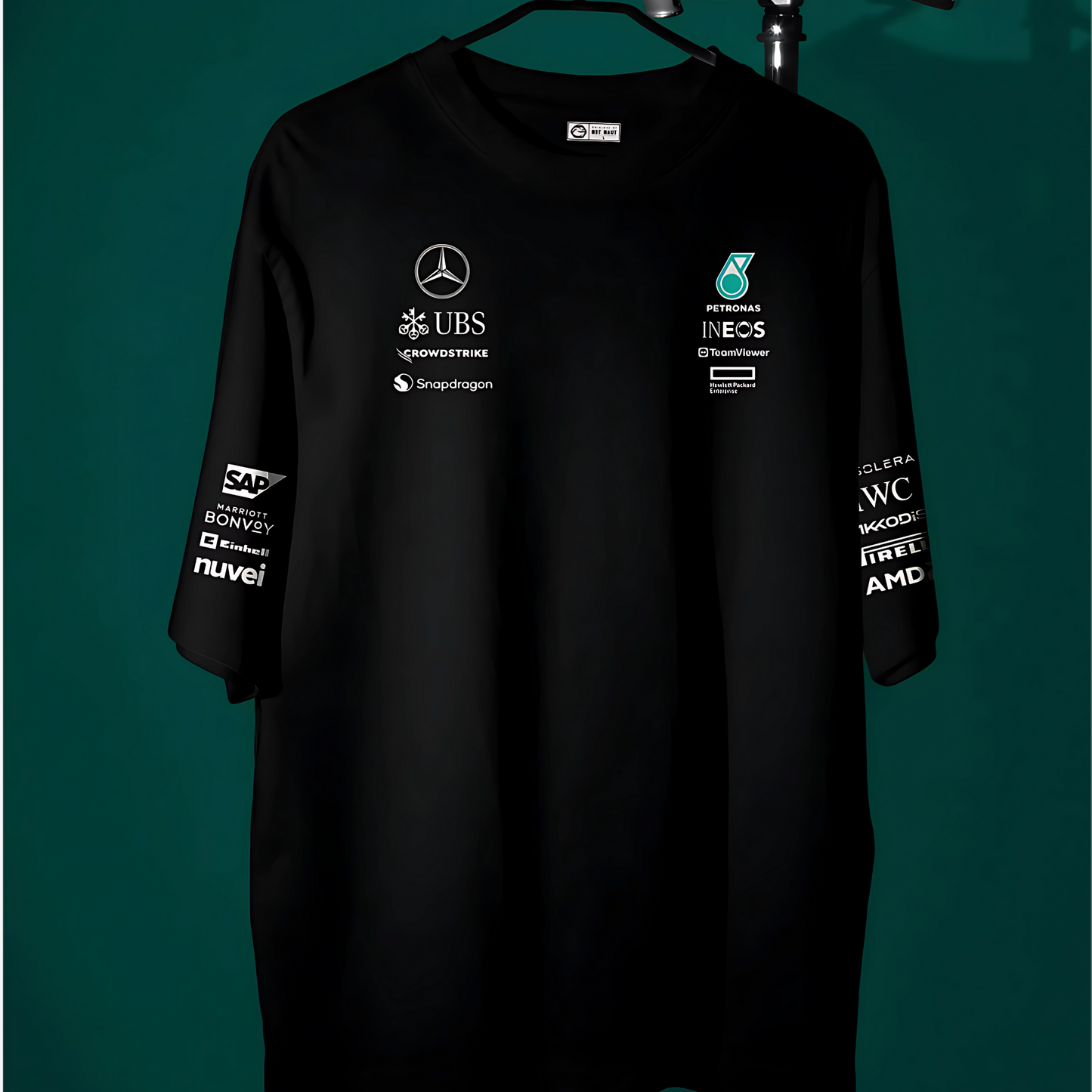Petronas T-Shirt  ll  black F1 t-shirt