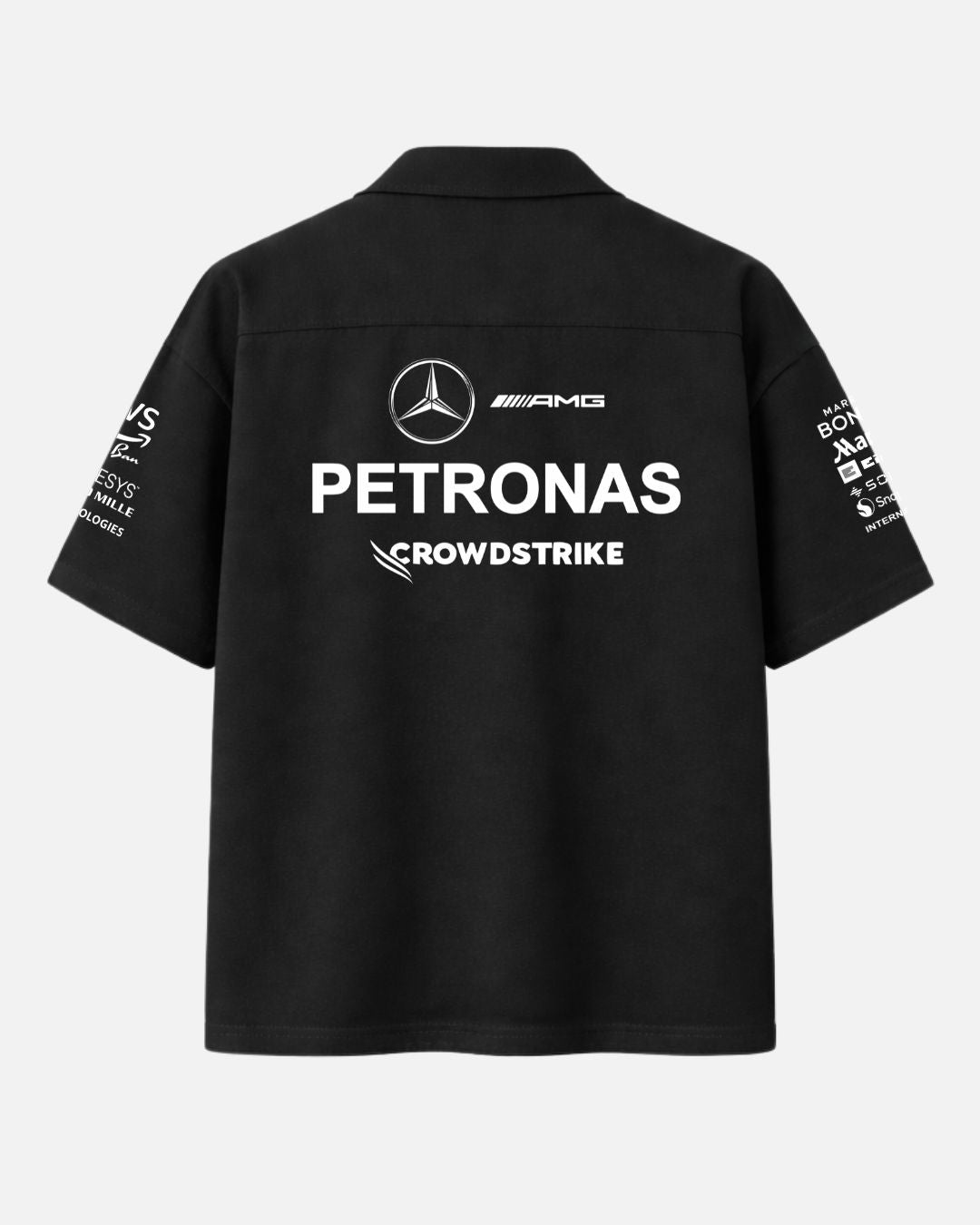 Mercedes AMG Petronas Black Streetwear Shirt – Oversized Unisex| BombyyClothing