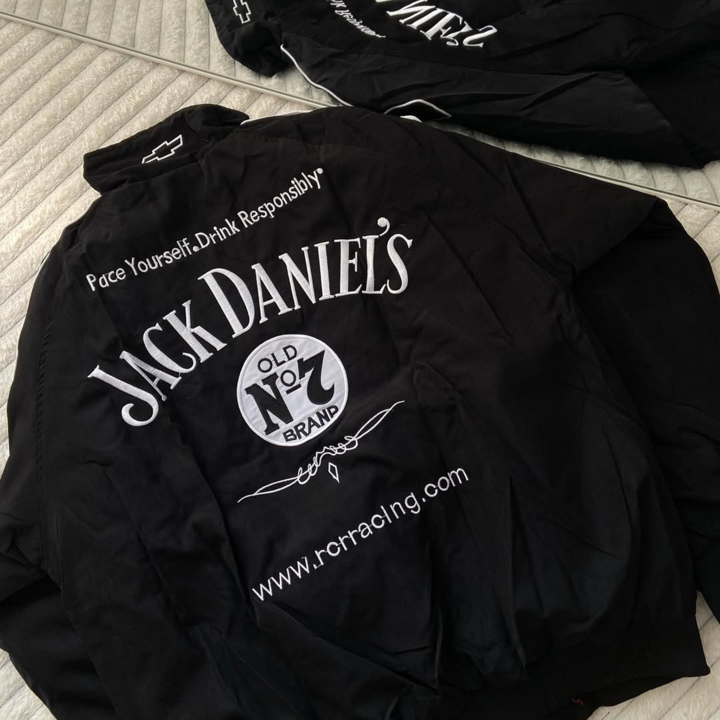 Jack Denial Puffer Embroidery Jacket