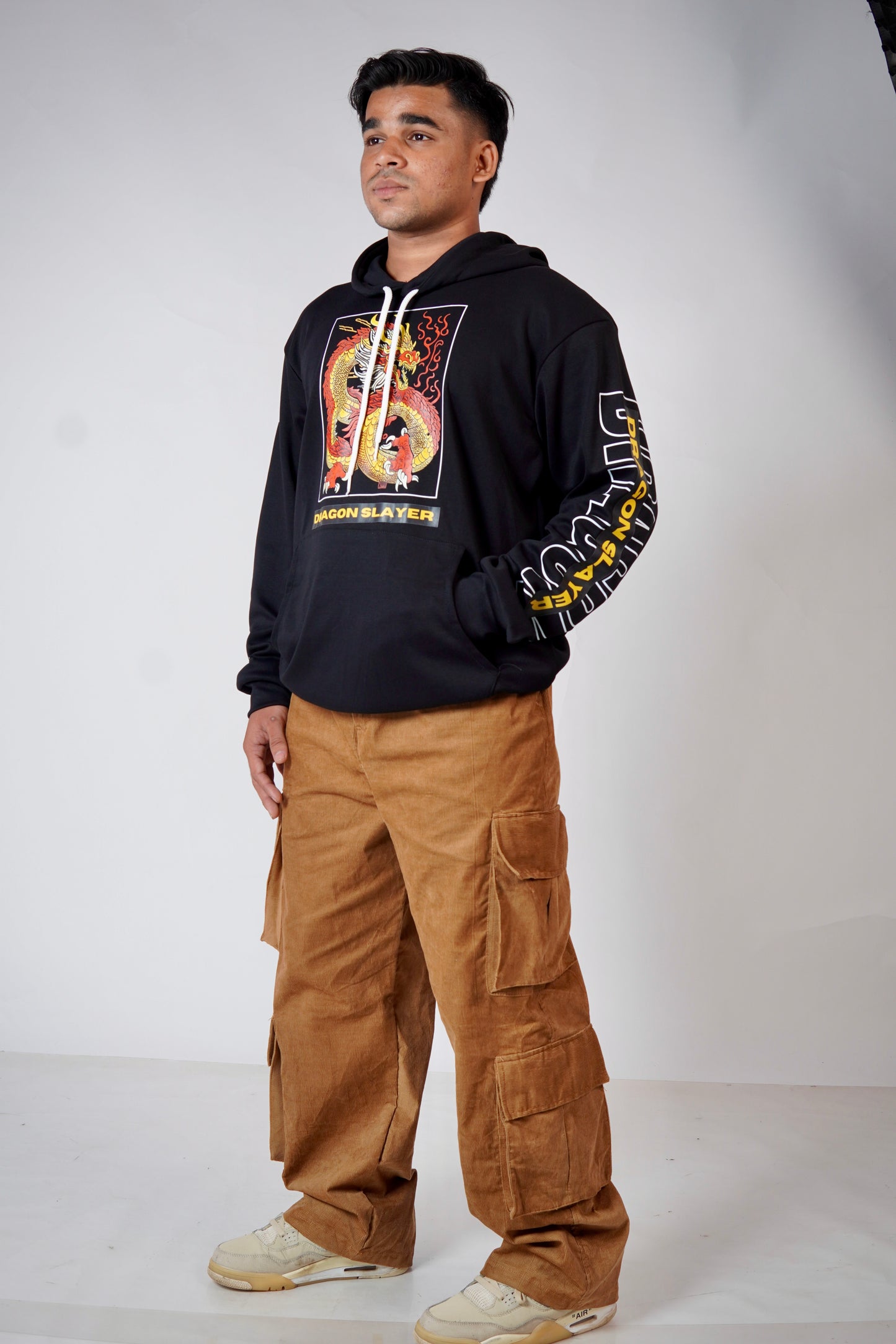 Brown Corduroy 6-Pocket Cargo Pants – Functional Streetwear with Aesthetic Utility | Bombyy Clothings
