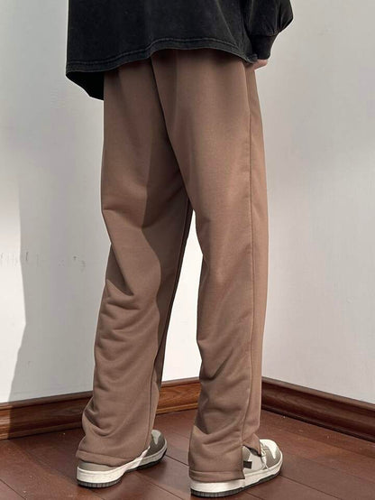 Brown Trackpants  – Classic Aesthetic Streetwear | Bombyy Clothings