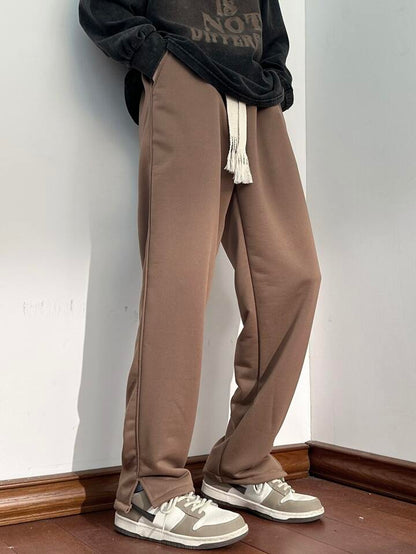 Brown Trackpants  – Classic Aesthetic Streetwear | Bombyy Clothings
