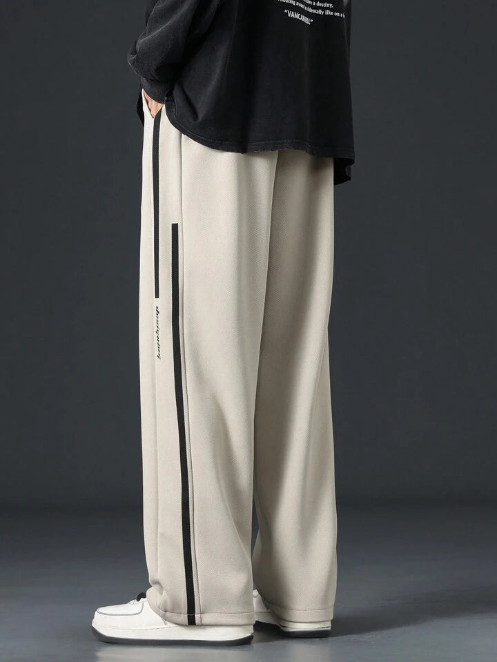 Beige Trackpants – Classic Aesthetic Streetwear | Bombyy Clothings