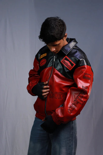 Marlboro Signature Leather Jacket