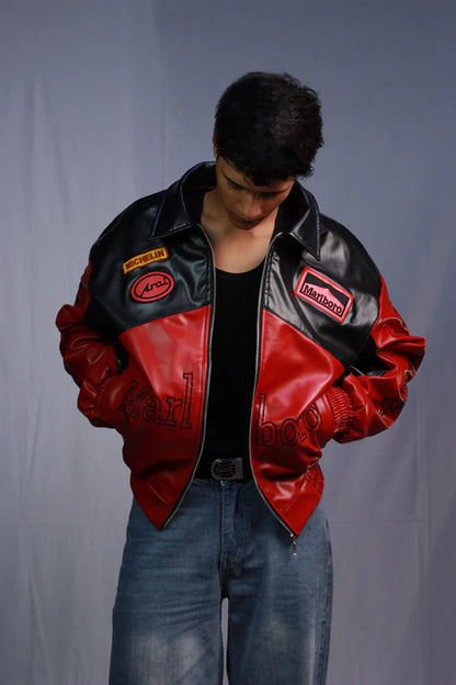 Marlboro Signature Leather Jacket