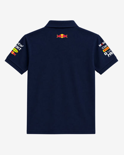 Vintage redbull nevy blue polo 