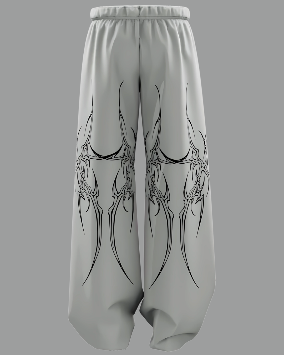 Sand Bexor straight fit baggy pants with oversized relaxed fit, premium all-season fabric streetwear by BombyyClothing