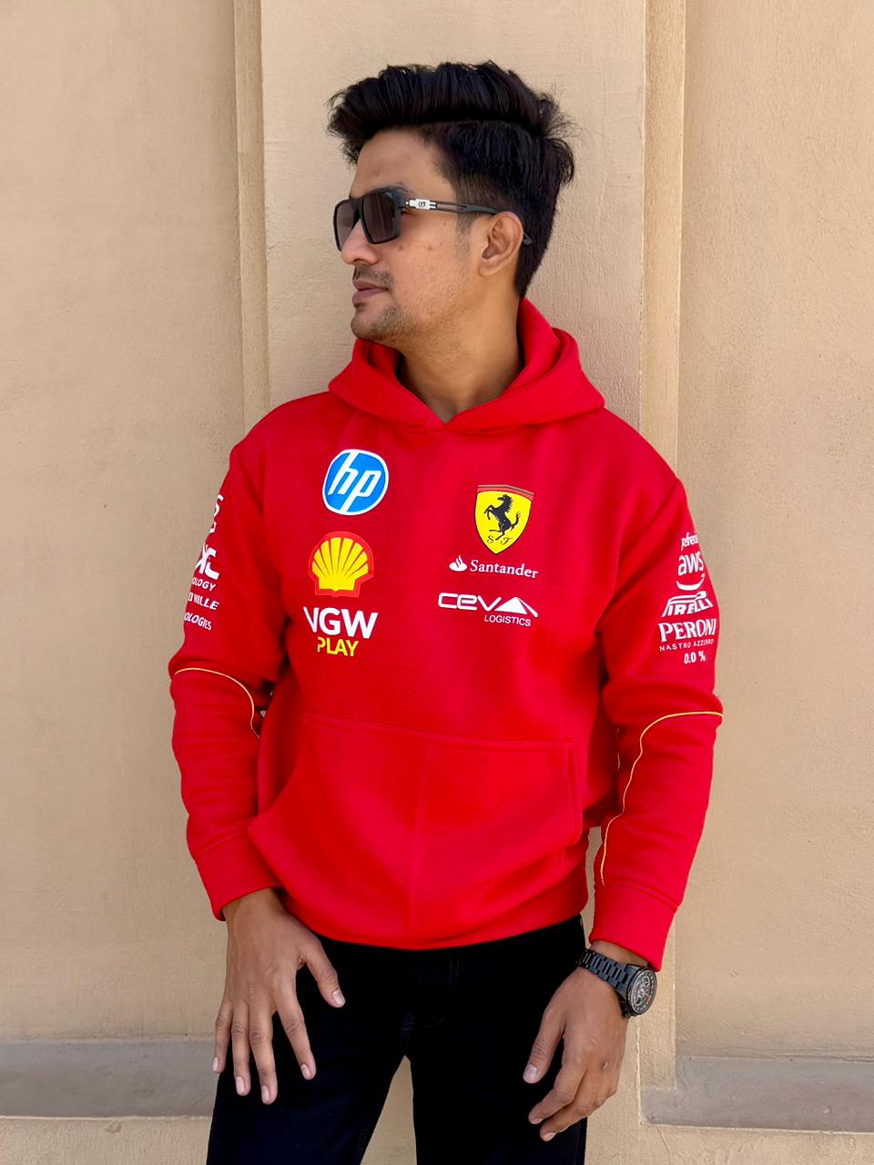 BombyyClothings Scuderia Vintage Racing Hoodie – Explore Upgrade Edition