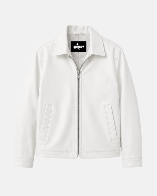 bombyy-white-faux-leather-jacket-front-view